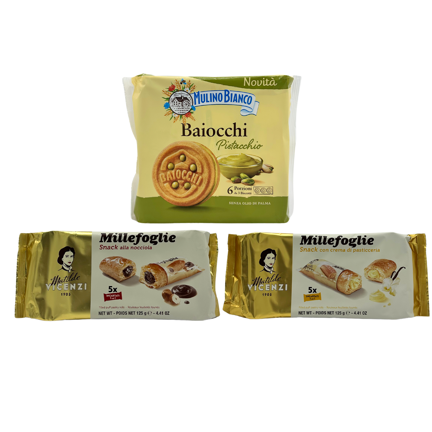 3er Set für Süß-Liebhaber