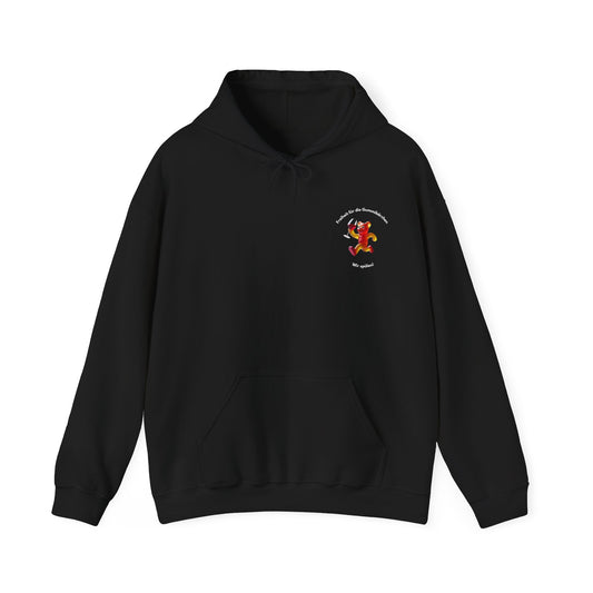 Unisex "Freiheit für die Gummibärchen" Hoodie schwarz