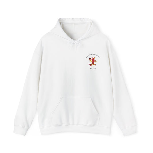 Unisex "Freiheit für die Gummibärchen" Hoodie weiß