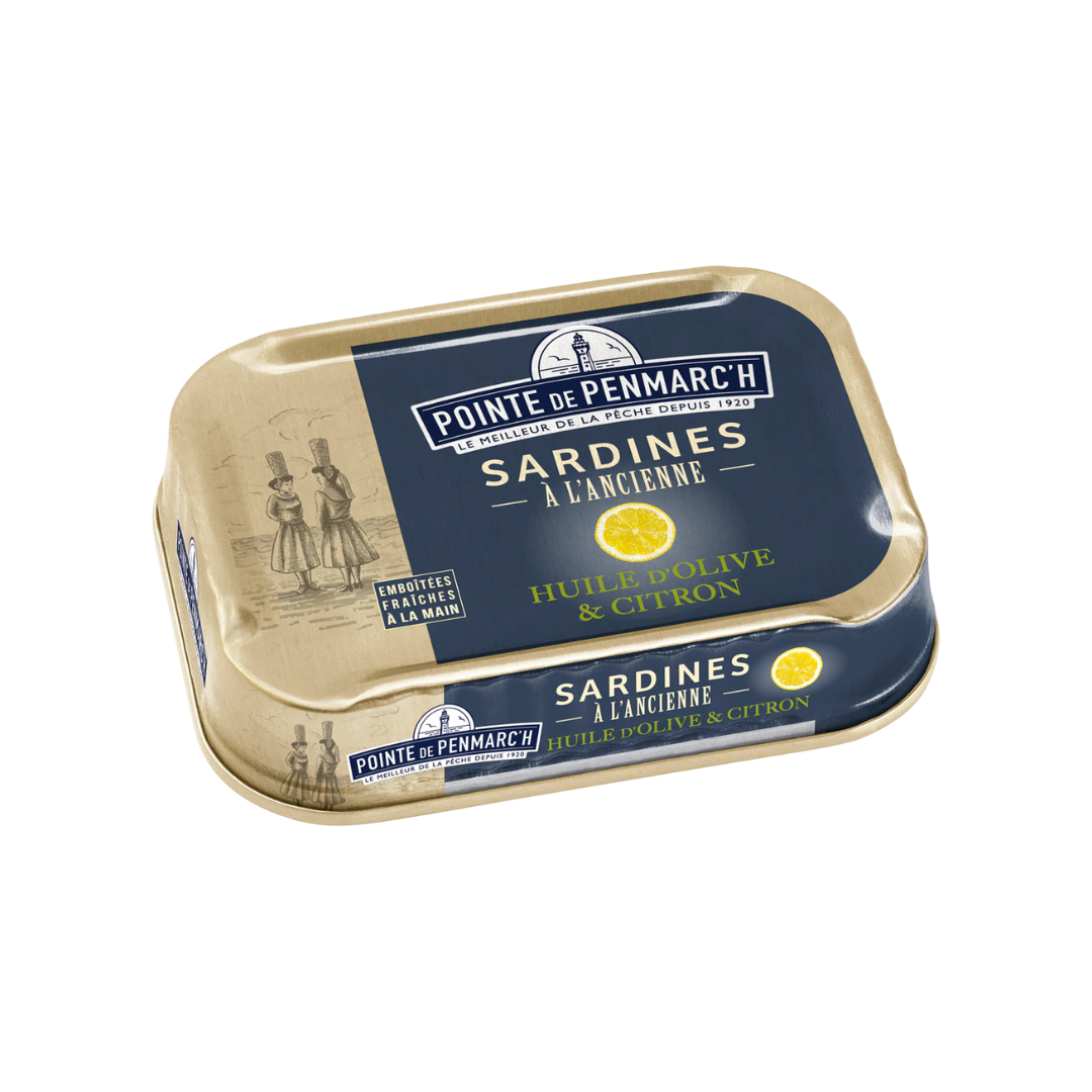 Sardinen mit Zitrone in Olivenöl